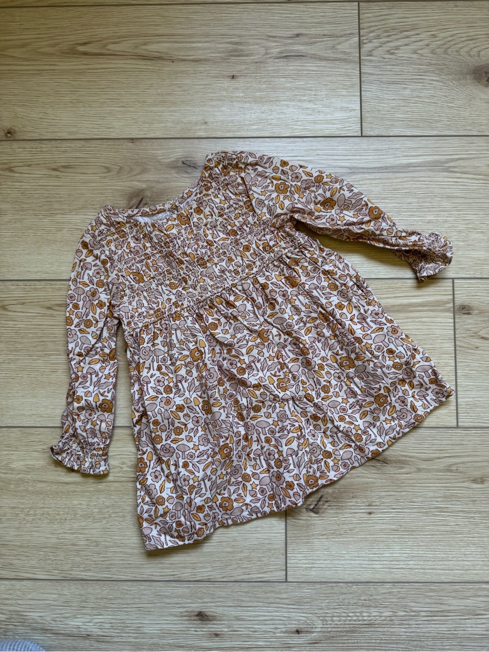 cat & jack fall floral dress